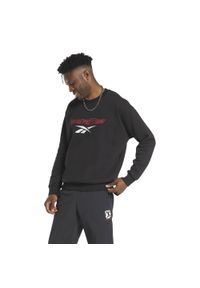 Bluza z dekoltem Reebok Human Rights Now!. Kolor: czarny. Sport: fitness
