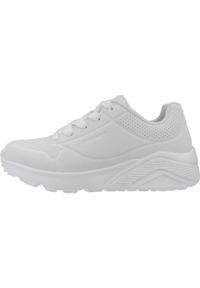 skechers - Tenisówki Skechers Model Uno Lite - Delodox Kolor Biały. Kolor: biały. Materiał: syntetyk, tkanina. Model: Skechers Sport. Sport: turystyka piesza