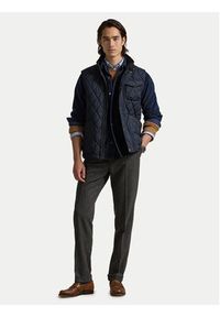 Polo Ralph Lauren Kamizelka 710940375001 Granatowy Regular Fit. Typ kołnierza: polo. Kolor: niebieski. Materiał: syntetyk #5