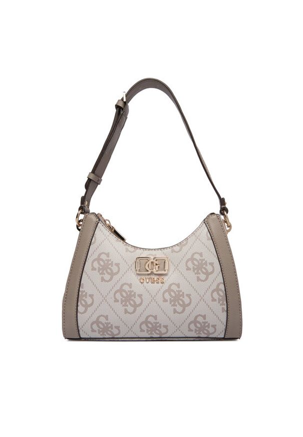 Guess Torebka Karnilla HWOS99 01180 Beżowy. Kolor: beżowy. Materiał: skórzane