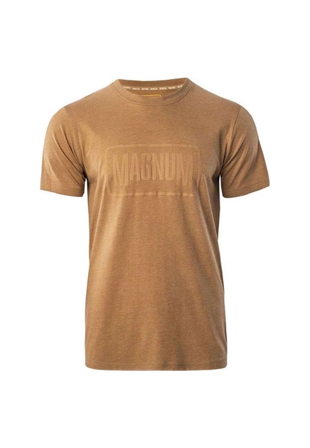 Koszulka męska Magnum Essential T-Shirt 2.0 - żółta, Rozmiar M. Kolor: żółty. Materiał: poliester, bawełna