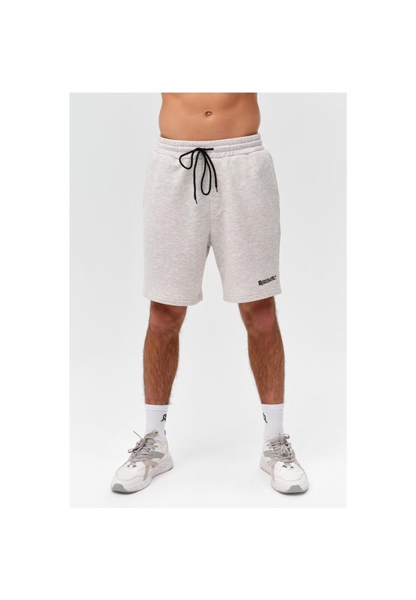 ROUGH RADICAL - Męskie spodenki dresowe Rough Radical Cotton Active Shorts Men. Kolor: szary. Materiał: dresówka. Sport: fitness