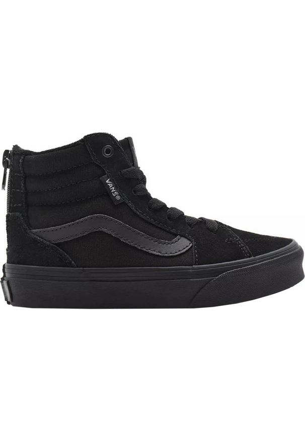 Buty sportowe dla dzieci Vans YT Filmore Hi Zip. Kolor: czarny