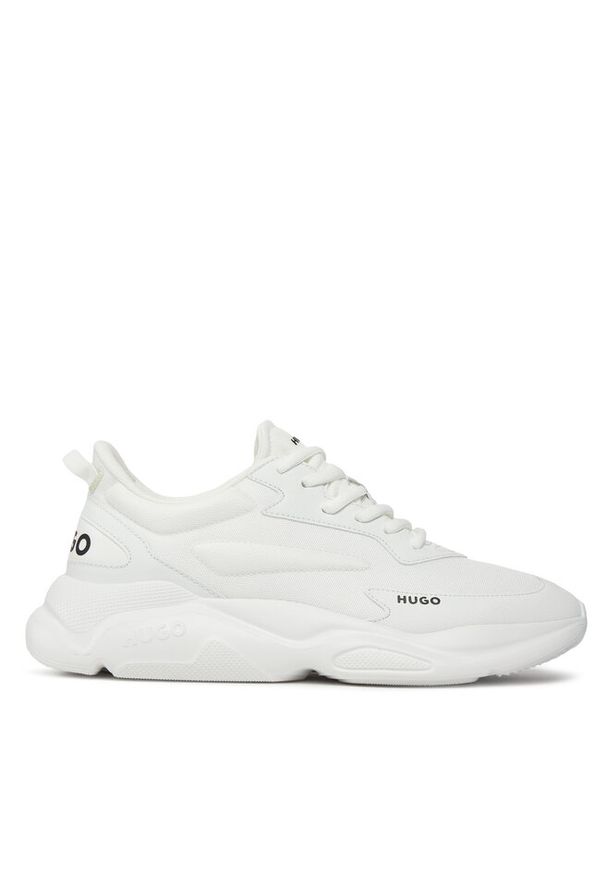 Hugo - Sneakersy HUGO. Kolor: biały