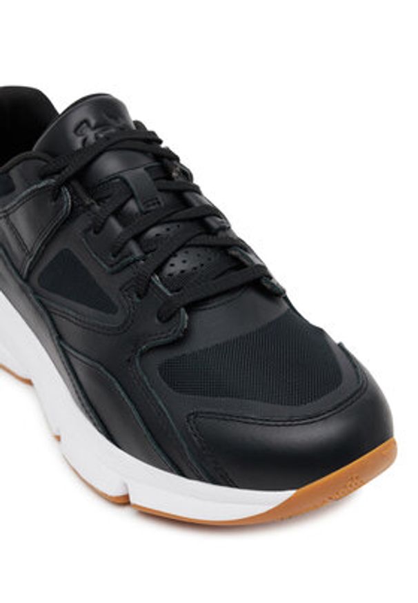 Under Armour Sneakersy UA Forge 96 LEATHER reissue 3027719 Czarny. Kolor: czarny. Materiał: materiał