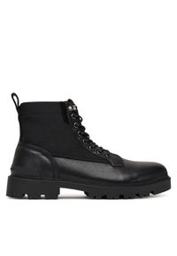 Pepe Jeans Trapery Ryan Mix M PMS500004 Czarny. Kolor: czarny. Materiał: skóra, syntetyk #1