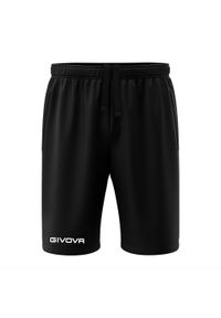Szorty Sportowe Givova Czarne 2XS - Oddychające i Lekkie. Kolor: czarny. Materiał: poliester. Sport: taniec, fitness, joga i pilates