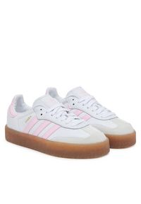Adidas - adidas Sneakersy Sambae JQ1237 Biały. Kolor: biały. Materiał: skóra #4