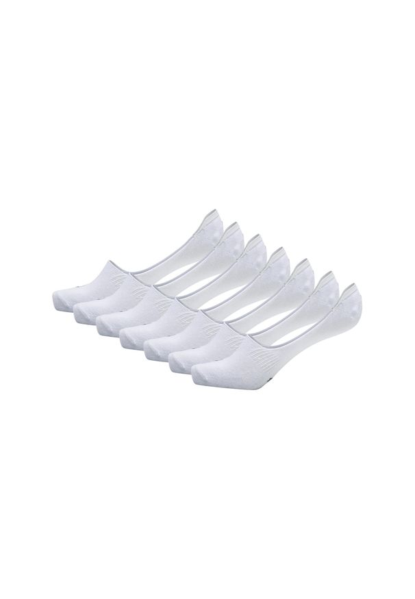 Zestaw 6-pak skarpetki stopki Hummel Chevron NO SHOW SOCKS. Kolor: biały