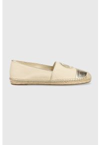MICHAEL Michael Kors espadryle Kendrick kolor złoty 40S3KNFP2D. Nosek buta: okrągły. Kolor: złoty. Materiał: guma #1