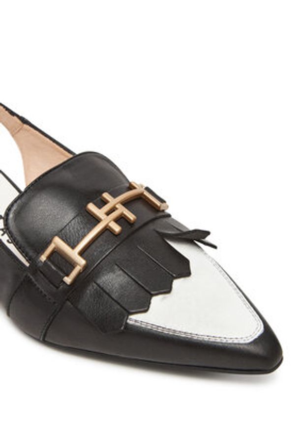 Hispanitas Baleriny Dali CHV253817 Czarny. Kolor: czarny. Materiał: skóra