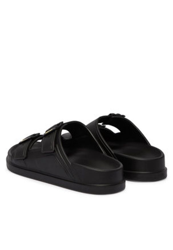 Blauer Klapki S6HOLLEY02 Czarny. Kolor: czarny. Materiał: skóra