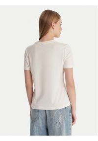 Guess T-Shirt V6RI15 J1314 Biały Regular Fit. Kolor: biały. Materiał: bawełna #4