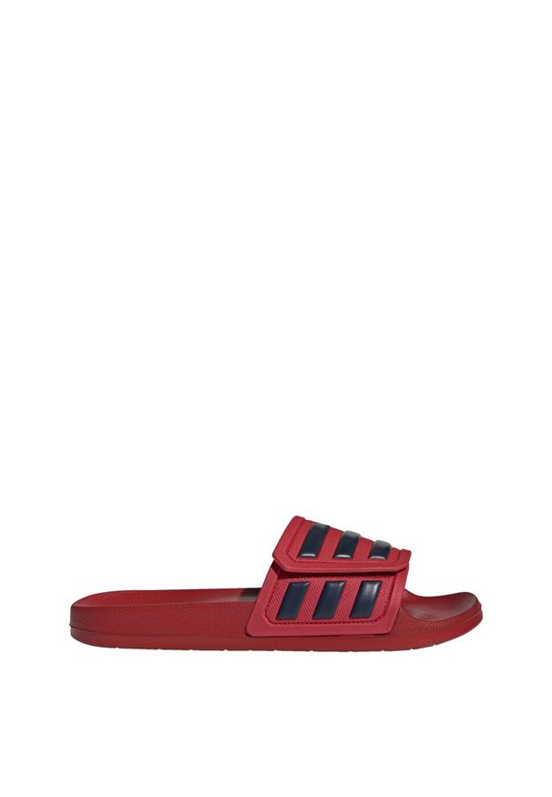 Adidas - adilette TND Slides. Kolor: czerwony, wielokolorowy, niebieski