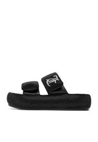 Juicy Couture Klapki CEO-WSS21515-02 Czarny. Kolor: czarny. Materiał: materiał #8