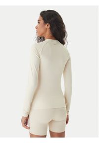 Reebok Koszulka techniczna Reebok x Ewa Chodakowska RK25614CCW Beżowy Slim Fit. Kolor: beżowy. Materiał: syntetyk #5