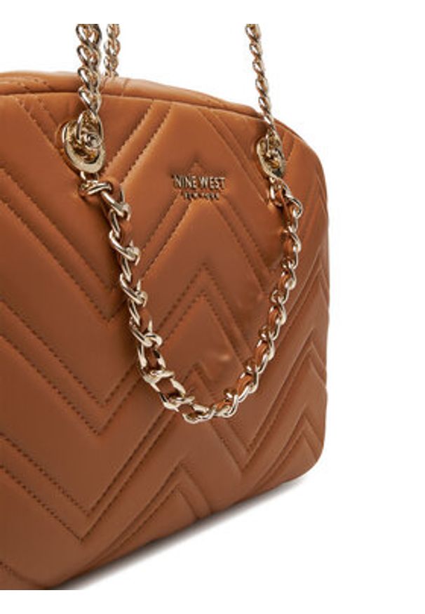 Nine West Torebka CEO-ALICE-LA482-3468 Brązowy. Kolor: brązowy