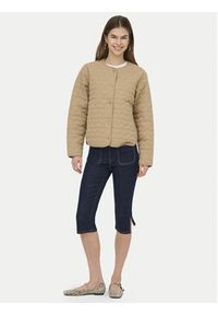 only - ONLY Kurtka przejściowa Heart 15366265 Beżowy Regular Fit. Kolor: beżowy. Materiał: syntetyk #6