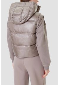 Guess - GUESS Beżowa damska kamizelka Padded Vest, Rozmiar L. Kolor: beżowy #7