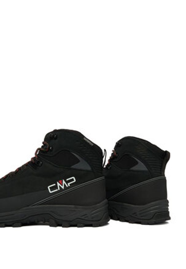 CMP Trekkingi Myzar Mid Waterproof 3Q15857 Czarny. Kolor: czarny. Materiał: zamsz, skóra. Sport: turystyka piesza