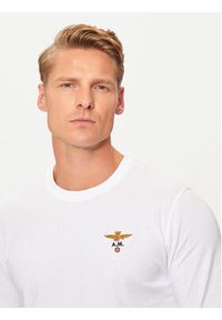 Aeronautica Militare T-Shirt 242TS2390J372 Biały Regular Fit. Kolor: biały. Materiał: bawełna #5