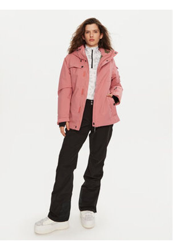 Dare2B Kurtka narciarska Ski Life DWP592 Różowy Regular Fit. Kolor: różowy. Materiał: syntetyk. Sport: narciarstwo