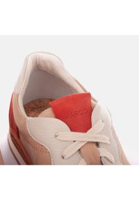 Marco Shoes Sneakersy Torino pomarańczowe. Kolor: pomarańczowy #9
