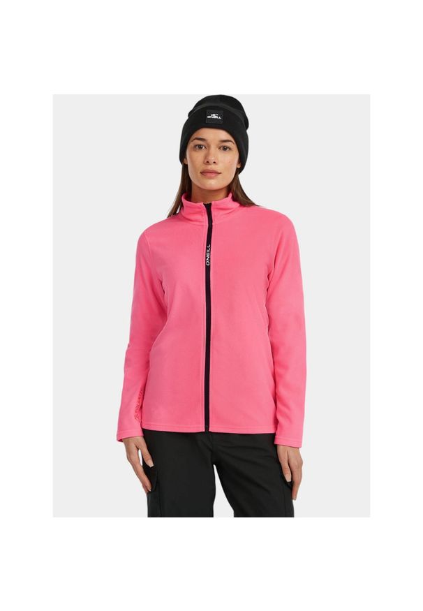 Sweter Damski O'Neill FWC'Cruz Jack's Polartec FZ. Kolor: różowy. Materiał: polar. Sport: turystyka piesza