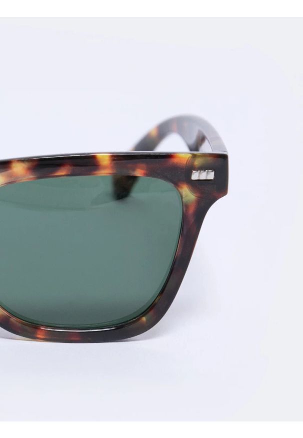 Big-Star - Okulary przeciwsłoneczne męskie brązowe Mumer 803. Kolor: brązowy