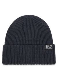 Czapka EA7 Emporio Armani. Kolor: niebieski