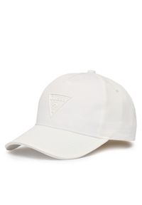 Czapka z daszkiem Guess. Kolor: biały #1