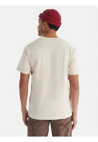 DC Shoes T-Shirt Star Pocket ADYZT05377 Beżowy Regular Fit. Kolor: beżowy. Materiał: bawełna #5