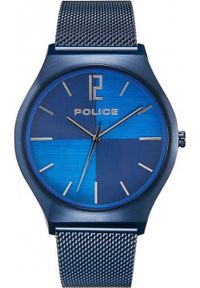 Zegarek Police Zegarek męski Police PL.15918JSBL-03MM niebieski. Kolor: niebieski #1