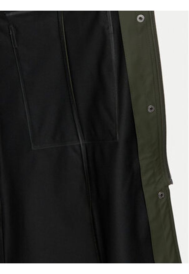 Rains Kurtka przeciwdeszczowa 18130 Zielony Regular Fit. Kolor: zielony. Materiał: syntetyk