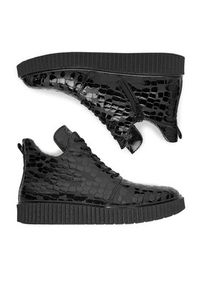 Rieker Trzewiki Y4301-00 Czarny. Kolor: czarny. Materiał: skóra #5