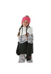 Kurtka narciarska dla dzieci Roxy Whist 10K. Kolor: wielokolorowy. Materiał: poliester. Wzór: motyw zwierzęcy. Sezon: zima. Sport: narciarstwo #1