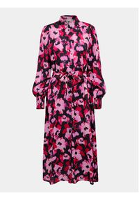 Kaffe Sukienka koszulowa Pollie 10507798 Różowy Regular Fit. Kolor: różowy. Materiał: wiskoza. Typ sukienki: koszulowe #6