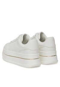 DeeZee Sneakersy AM25233 Biały. Kolor: biały. Materiał: skóra