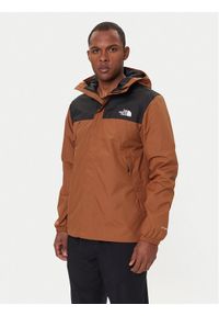 The North Face Kurtka przejściowa Antora NF0A7QEY Brązowy Regular Fit. Kolor: brązowy. Materiał: syntetyk
