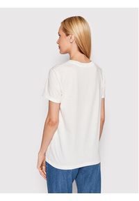 Roxy T-Shirt Noon Ocean ERJZT05424 Biały Regular Fit. Kolor: biały. Materiał: bawełna #4