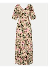 Roxy Sukienka letnia Peaceful Swell Again ERJWD03789 Kolorowy Regular Fit. Materiał: wiskoza. Wzór: kolorowy. Sezon: lato #6