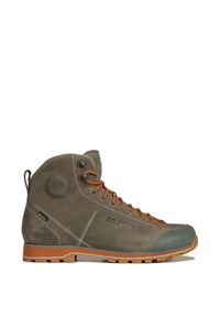 Buty trekkingowe męskie Dolomite Cinquantaquattro High FG GTX. Kolor: wielokolorowy, szary, zielony