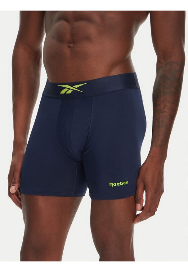 Reebok Komplet bielizny WARNER - AW24 (3-pack) Kolorowy. Materiał: syntetyk. Wzór: kolorowy