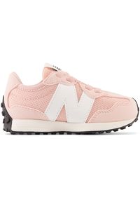 Buty niemowlęce New Balance IH327CGP – różowe. Zapięcie: sznurówki. Kolor: różowy. Materiał: materiał, syntetyk. Szerokość cholewki: normalna #1