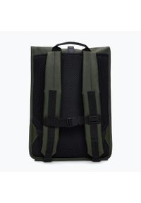 Plecak miejski Rains Rucksack Rolltop W3 13 l. Kolor: zielony