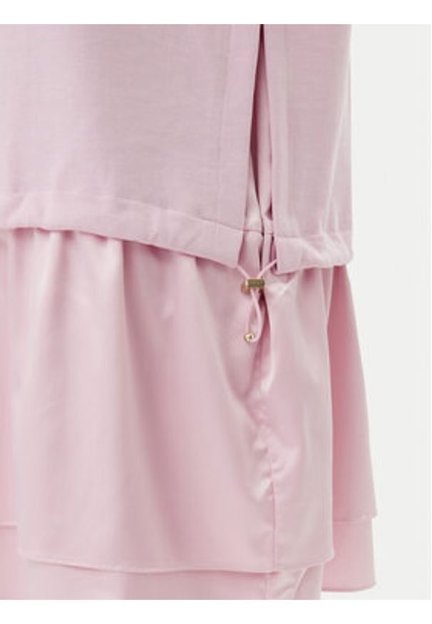 JOOP! Sukienka codzienna 58 252JE58Tsuki 30046247 Różowy Regular Fit. Okazja: na co dzień. Kolor: różowy. Materiał: bawełna. Typ sukienki: proste. Styl: casual