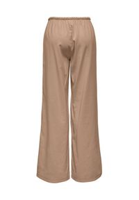 only - ONLY Spodnie materiałowe Laris 15364313 Beżowy Relaxed Fit. Kolor: beżowy. Materiał: wiskoza #7