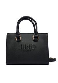 Liu Jo Torebka Halona AF5150 E0087 Czarny. Kolor: czarny. Materiał: skórzane