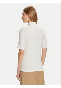 Marc O'Polo Golf M08 2076 51177 Biały Slim Fit. Typ kołnierza: polo, golf. Kolor: biały #3