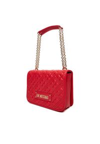 Love Moschino - LOVE MOSCHINO Torebka JC4000PP0NLA0500 Czerwony. Kolor: czerwony. Materiał: skórzane #4